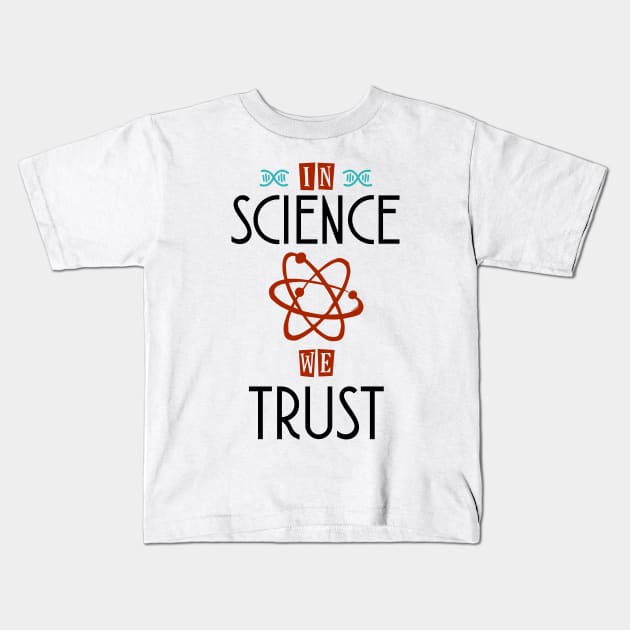 Science Lover Kids T-Shirt by KsuAnn